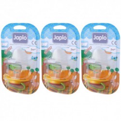 Japlo Forest Orthodontic Pacifier  - 1 pcs x 3 Blister Cards (3 Blister Cards in 1)