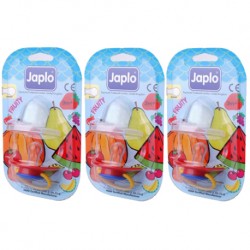 Japlo Fruity Cherry Pacifier  - 1 pcs x 3 Blister Cards (3 Blister Cards in 1)