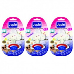 Japlo Specialist Men Newborn Pacifier - 1 pcs x 3 Blister Cards (3 Blister Cards in 1)