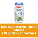 JG Karta Coconut Juice 500ml (18 packs per carton)