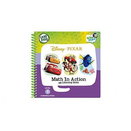 LeapFrog LeapStart Book : Disney Pixar Math In Action