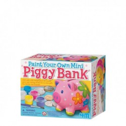 4M Paint Your Own Mini Piggy Bank