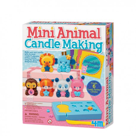 4M Mini Animal Candle Making