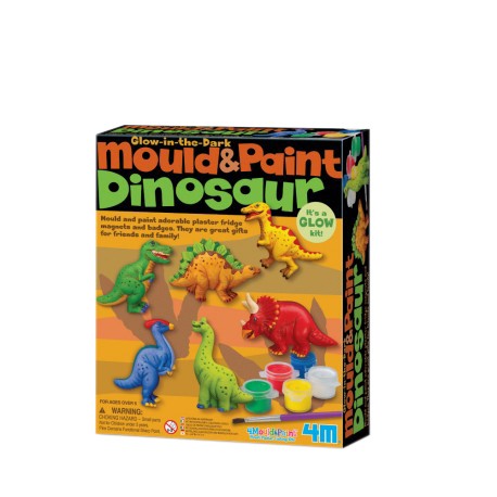 4M Mould and Paint (Glow Dinosaur)