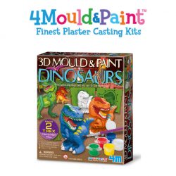 4M 3D Mould  and  Paint (Dinosaurs)