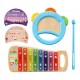 [New Arrival] LeapFrog Tappin' Colors 2-in-1 Xylophone (FSC 100% Wood)