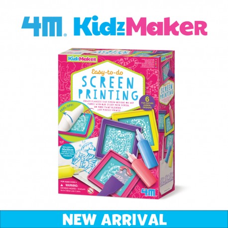 4M KidzMaker / Easy-to-do Screen Printing