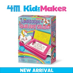 4M KidzMaker / Unicorn Rub Art Studio