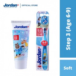 (Bundle) Jordan Step 3 (6-9 Yrs) w Cap + Toothpaste 75g (6-12 Yrs)