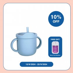 JOYLEE Silicone Training Cup- Blue