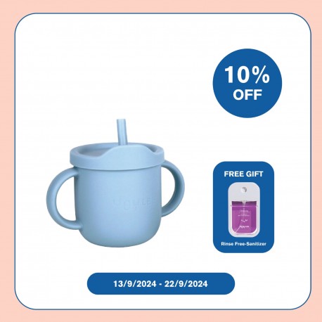 JOYLEE Silicone Training Cup- Blue