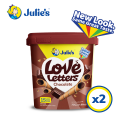 Julie's Love Letters Chocolate 705g x 2 tubs