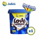 Julie's Love Letters Chocolate & Vanilla 705g Twin Pack