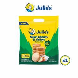Julie's Sour Cream & Onion Sandwich 280g x 1 pack