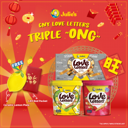 Julie's CNY Love Letters Triple "Ong"