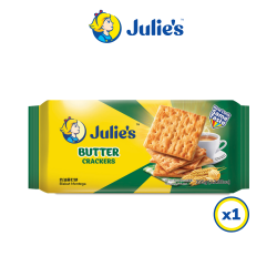 Julie's Butter Crackers 395g x 1 pack