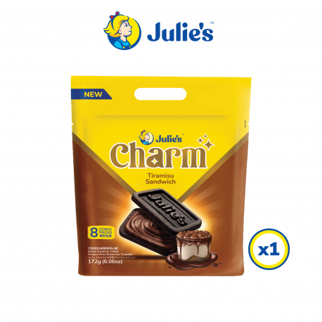 Julie's Charm Tiramisu Sandwich 172g x 1 pack