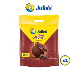 Julie's Choco More Sandwich 352g x 1 pack