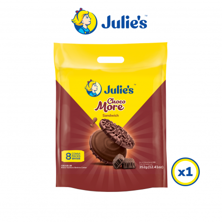 Julie's Choco More Sandwich 352g x 1 pack