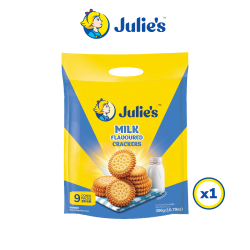 Julie's Milk Crackers 306g x 1 pack