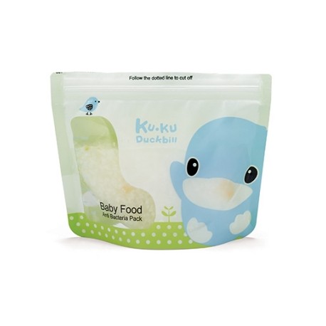 Kuku Duckbill KU5477 Baby Food Anti Bacteria Pack 180ml (25pcs)