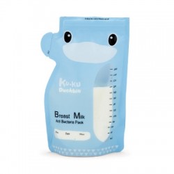 Kuku Duckbill KU5479 Breast Milk Anti Bacteria Pack 260ml (25pcs)