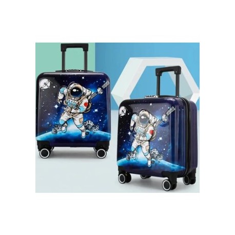 OTOMO Kid 3D Luggage Trolley Suitcase Hand Carry 20 Inch Bag Galaxy Luggage Travel Box Bag Bagasi LG20