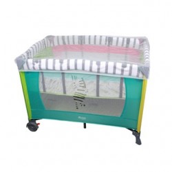 Otomo Baby Cot 2 Level Portable Bed Playpen Travel Cot Baby Cot Baby Bed Mattress Katil Bayi Foldable Cradle CB01 GREEN