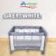 Otomo Baby Cot Portable Baby Bed Travel Cot Baby Crib Katil Bayi CB01A GREY