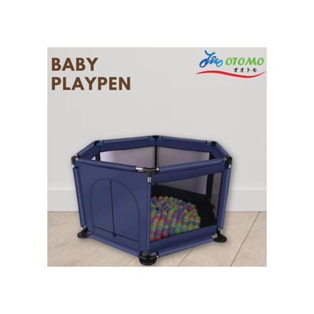 Otomo Children Hexagon Playtent Playard Playpen CB208 BLUE