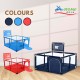 OTOMO Baby Playpen Children Pagar Baby Safety Baby Playpen Fence Activity Center Game Sturdy Guard Pagar Baby CB2081 BLUE