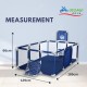 OTOMO Baby Playpen Children Pagar Baby Safety Baby Playpen Fence Activity Center Game Sturdy Guard Pagar Baby CB2082 BLUE