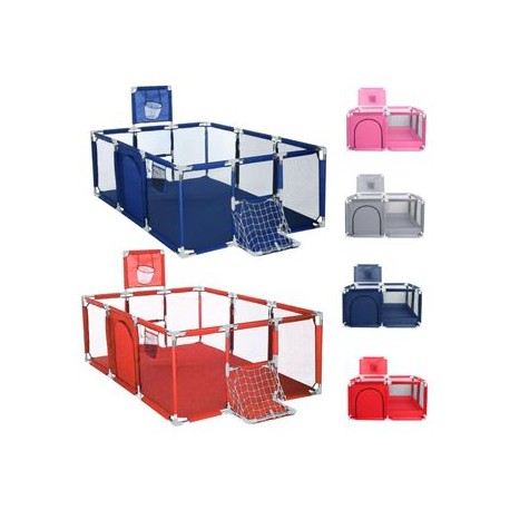 OTOMO Baby Playpen Children Pagar Baby Safety Baby Playpen Fence Activity Center Game Sturdy Guard Pagar Baby CB2082 RED