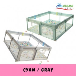 Otomo Baby Large Playpen Play Fence Play Pen Safety Playpen Children Safety Playpen Kids Playpen Yard Gate.KN280 GREEN