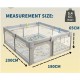 Otomo Baby Large Playpen Play Fence Play Pen Safety Playpen Children Safety Playpen Kids Playpen Yard Gate.KN280 GREEN