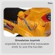 Otomo Kids Excavator Push Car with Gliding Engineering Music XFC118 YELLOW