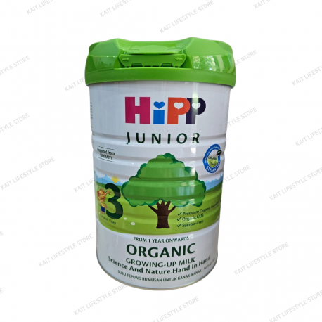 HiPP JUNIOR Organic Growing-Up Milk Step 3 800g (1 - 3 years)