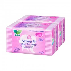 Laurier Active Fit Fresh Floral Perfume Twin Pack (40s)