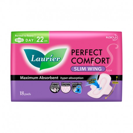 Laurier Ultra Slim Wing 22cm (18s)