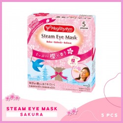 MegRhythm Steam Eye Mask Sakura (5pcs)