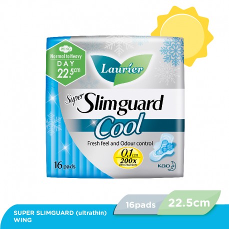 Laurier Super Slim Guard Cool Day (22.5cm)