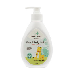 Kath + Belle Face and Body Lotion (Peach) 250ml