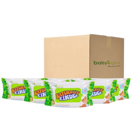 BabyOrganix Naturally Kinder Wet Tissue 30 Sheets (6 Packs)\''