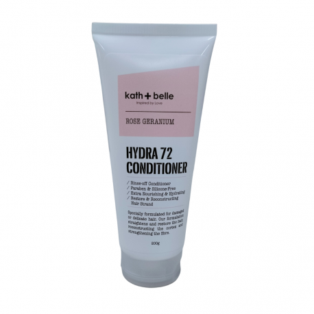 Kath + Belle Hydra 72 Conditioner Rose Geranium 200gm