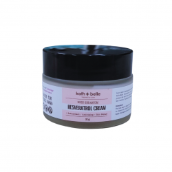 Kath + Belle Resveratrol Cream Rose Geranium 30gm