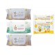 K-MOM Nature Free Organic Premium Wet Wipes (100s x 3 packs) + FREE 10pcs Wet Tissue 2 Packs
