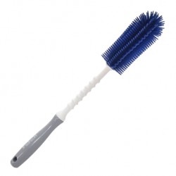 Mother-K Silicone Brush Straight Shape - Blue