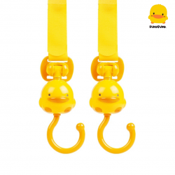 Piyo Piyo Hanging Hock for Stroller (2pcs)