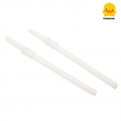 Piyo Piyo Replacement Straw for Sliding Lid (2pcs)