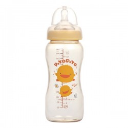 Piyo Piyo Wide-Neck PES Bottle 390cc